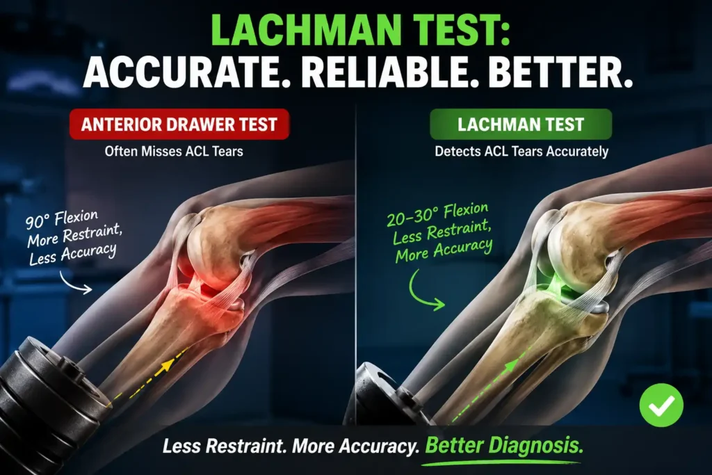 Why the Lachman Test Is More Accurate Than the Anterior Drawer Test Most Doctors Still Use First