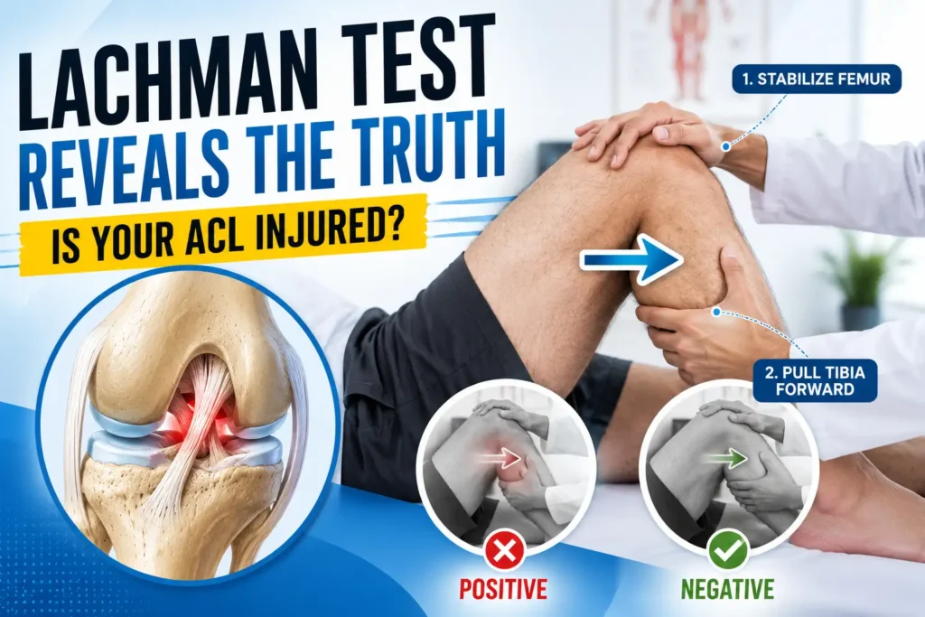 Your Doctor Just Did the Lachman Test on Your Knee. Here Is What That Moment Really Reveals