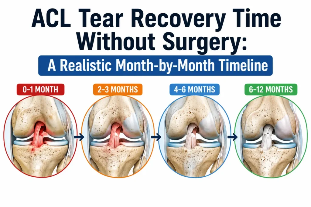 ACL Tear Recovery Time Without Surgery A Realistic Month-by-Month Timeline