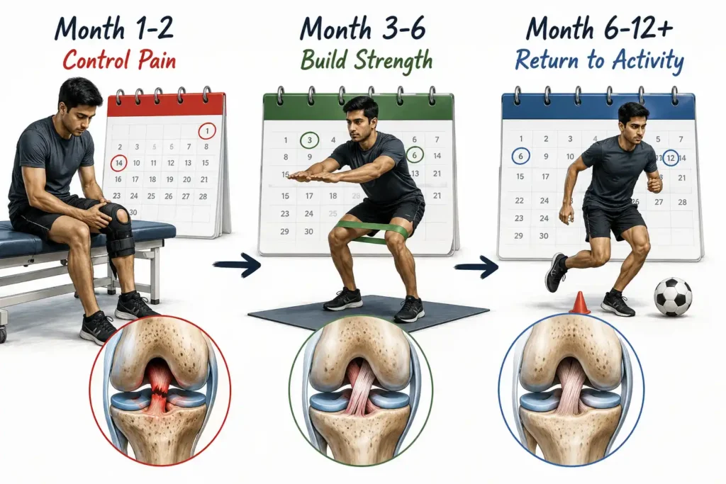 ACL Tear Recovery Without Surgery A Month-by-Month Reality Check from an Orthopaedic Surgeon