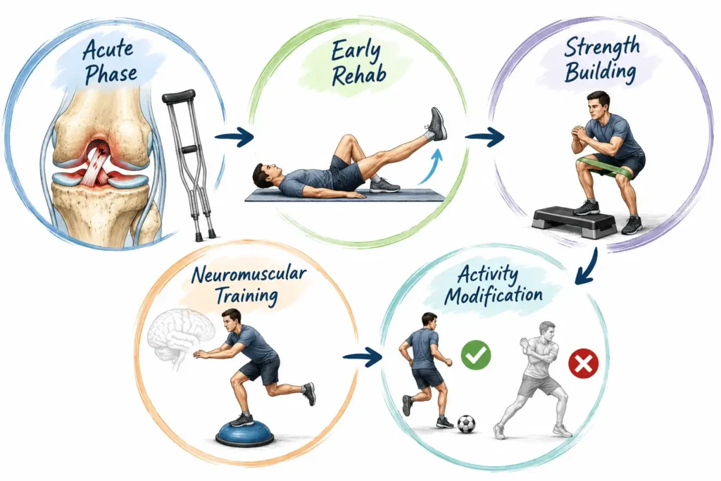 ACL Tear Treatment Without Surgery What Actually Works