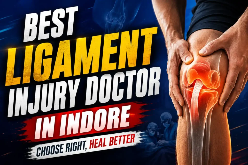 Best Ligament Injury Doctor in Indore What Every Patient Should Know Before Choosing a Surgeon