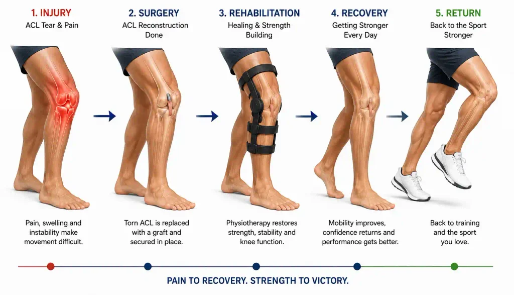 ACL Reconstruction for Athletes: From Injury to Recovery & Return