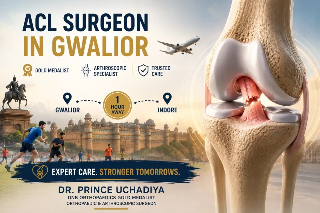 ACL Surgeon in Gwalior A Gold Medalist Arthroscopic Specialist Within Easy Reach of the Royal City