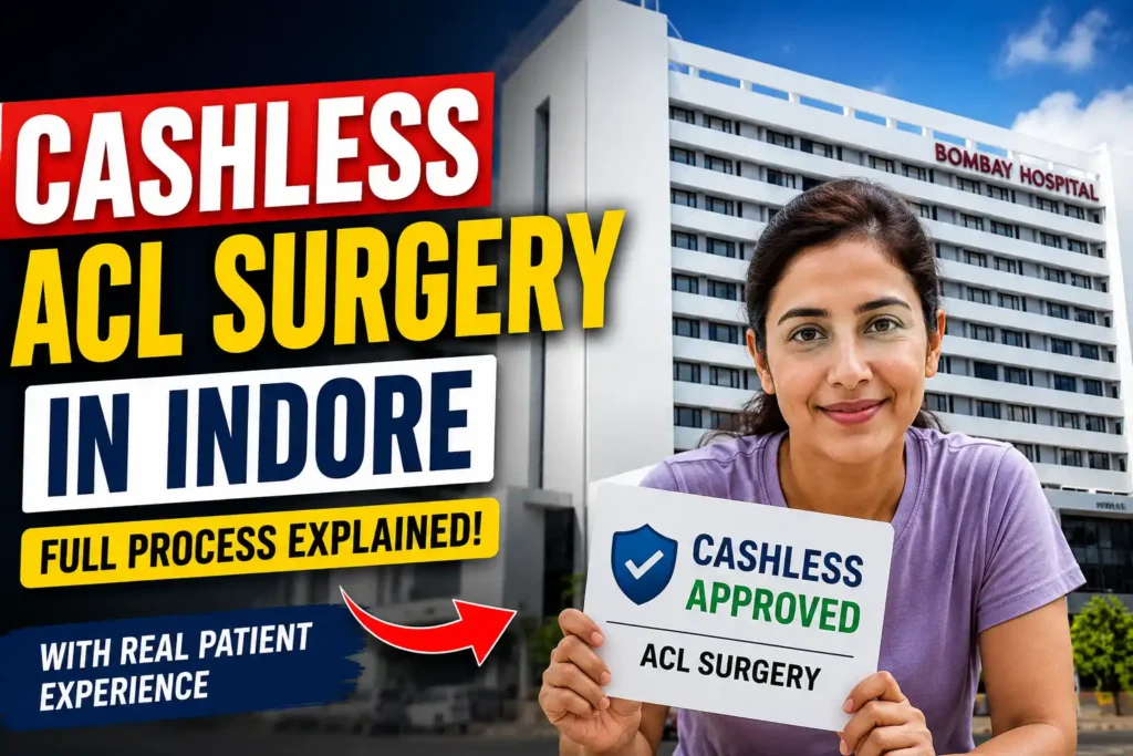 Cashless ACL Surgery in Indore Insurance Process, Documents & Costs