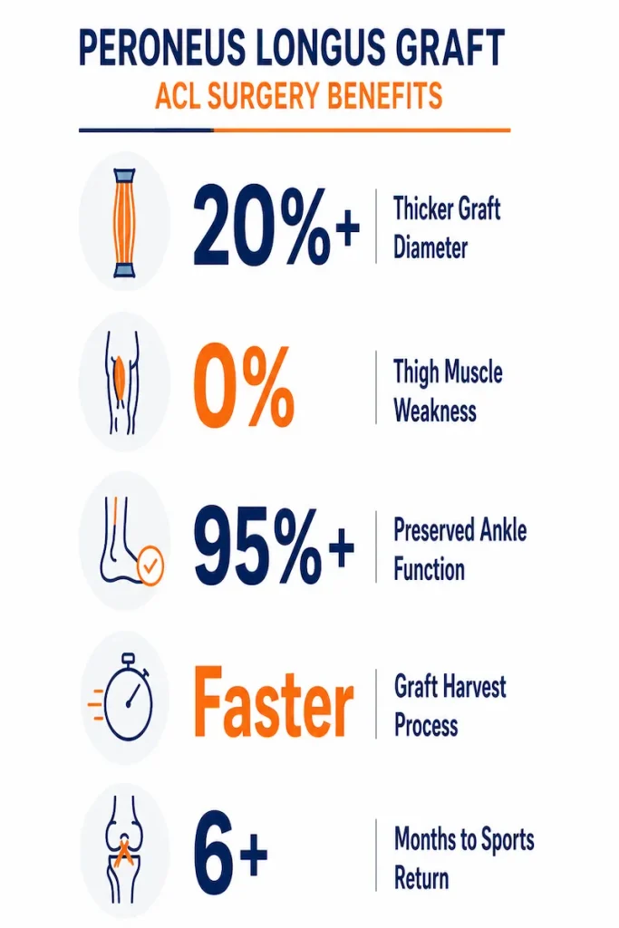 Indore में Peroneus Longus Graft से ACL Surgery
