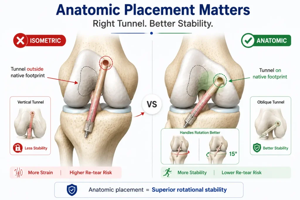 Question 2 Do You Use Anatomic or Isometric Tunnel Placement