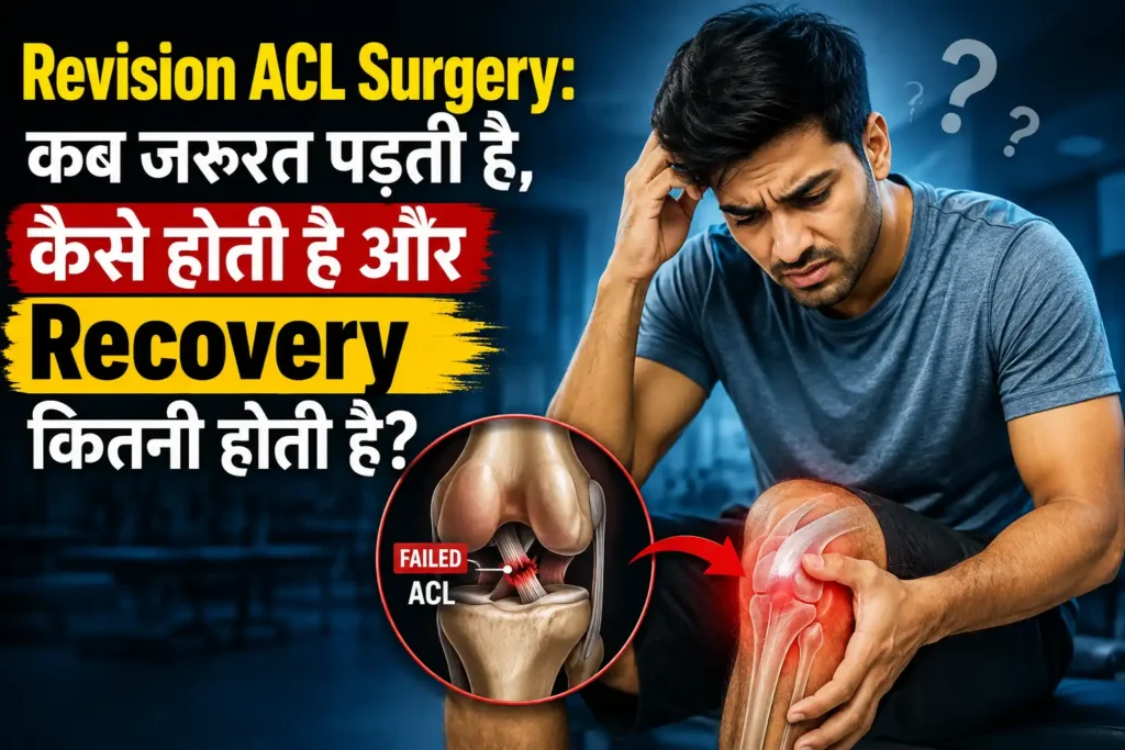 Revision ACL Surgery कब जरूरत पड़ती है, कैसे होती है और Recovery कितनी होती है