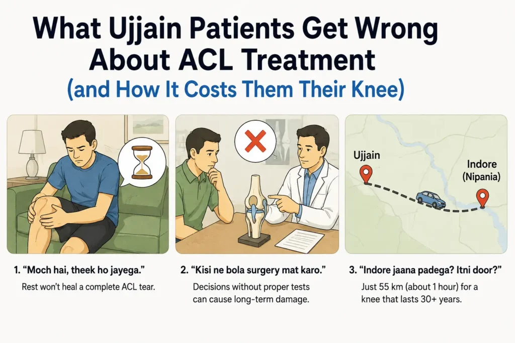 What Ujjain Patients Get Wrong About ACL Treatment (and How It Costs Them Their Knee)