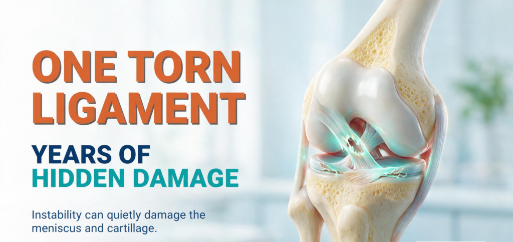 untreated ACL tear long-term effects