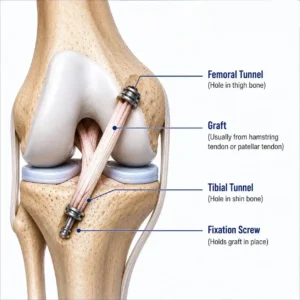 What is ACL reconstruction surgery