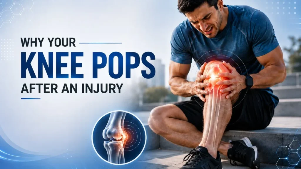 Why your knee pops after an injury